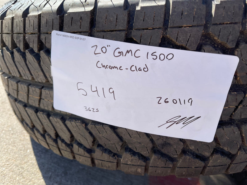 20" GMC Sierra Yukon DENALI OEM wheels rims 5419 BRIDGESTONE DUELER A/T NEW Texas Truck Tire