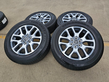 20" Toyota Tundra TSS TRD OEM wheels rims 95359 75277 Sequoia 2024 2025 2026 NEW Texas Truck Tire