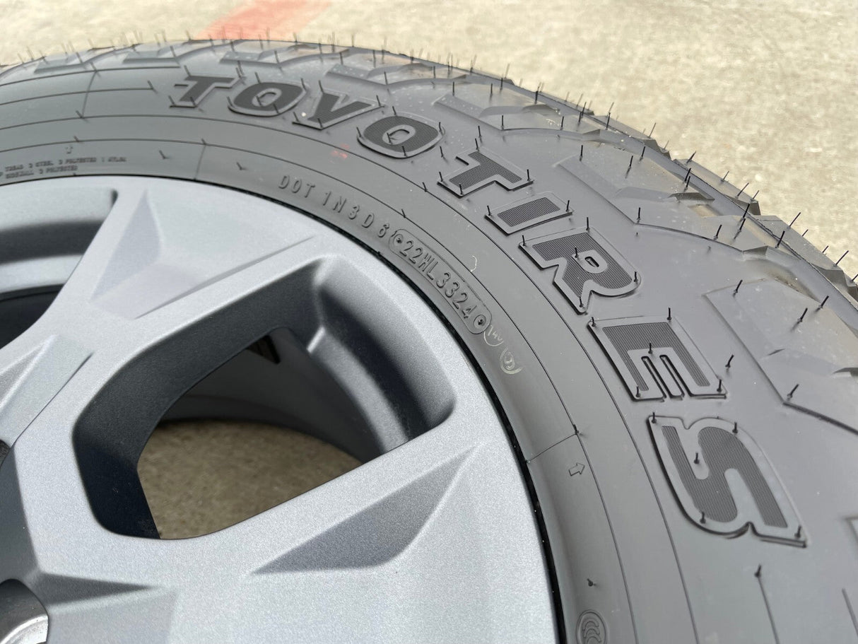 18" Toyota Tacoma Tundra Sequoia Land Cruiser TRD OEM 10544 wheels rims 2026 NEW Texas Truck Tire
