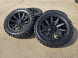 20x10 20" Lethal Off-Road Chevy Silverado Ford F-150 RAM wheels rims 6x139 6x135 Texas Truck Tire
