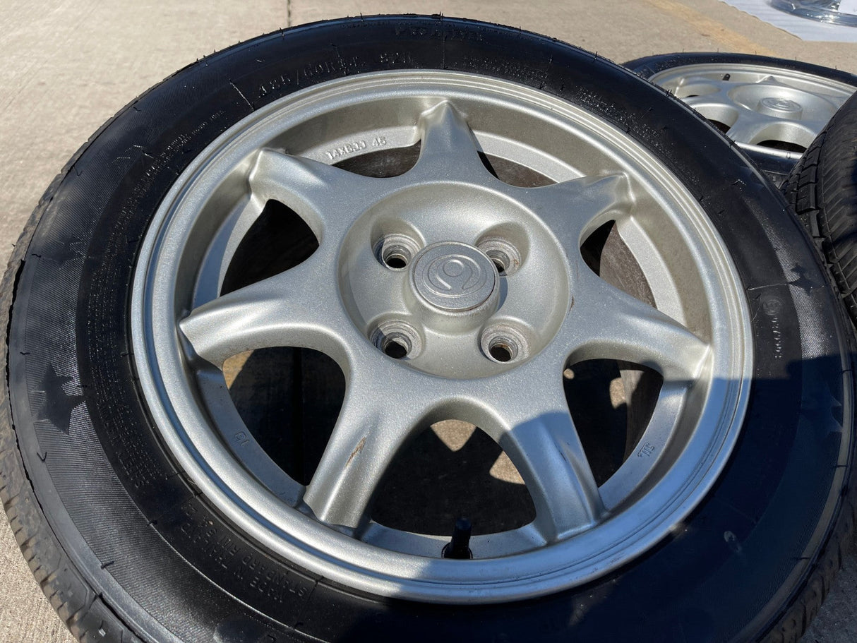 14" 14x6 Mazda Miata OEM 64755 wheels rims 1994 1997 2000 2005 Texas Truck Tire