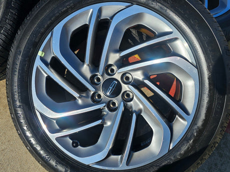 22" Lincoln Navigator OEM 94225 rims wheels BLACK LABEL 2025 2026 MICHELIN NEW Texas Truck Tire
