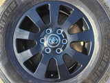 18" Toyota Land Cruiser OEM TRD black wheel rim 95952 Tundra Sequoia Texas Truck Tire