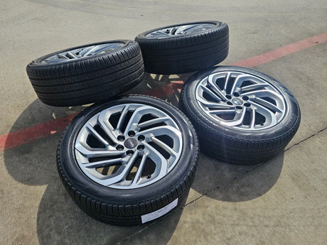 22" Lincoln Navigator OEM 94225 rims wheels BLACK LABEL 2025 2026 PIRELLI NEW Texas Truck Tire