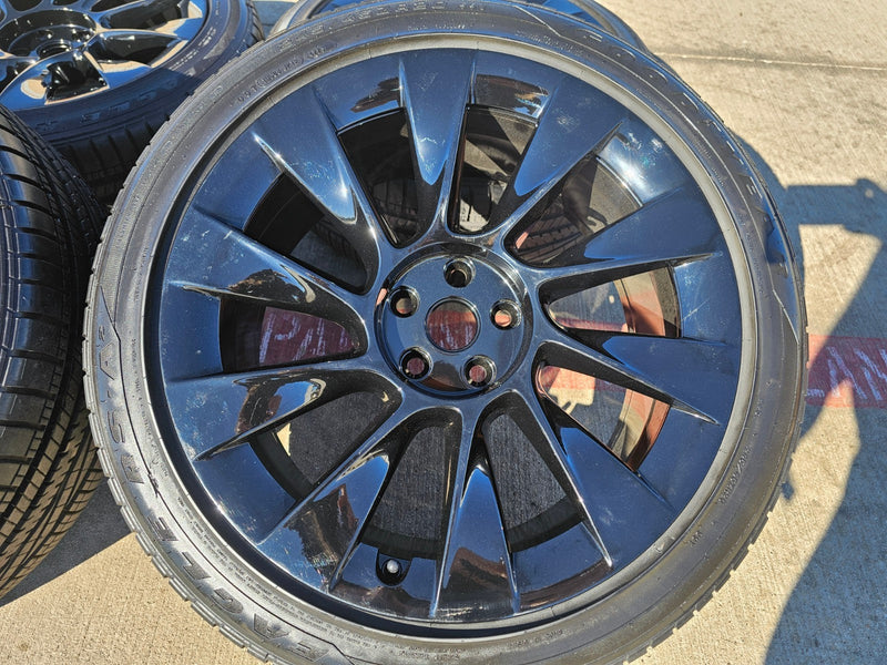 20" Tesla Model Y OEM INDUCTION wheels rims 2022 2023 2024 2025 2026 GOODYEAR Texas Truck Tire