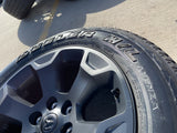 20" Dodge Ram 1500 OEM Laramie Black 2680 wheels rims 2022 2023 2024 2025 2026 Texas Truck Tire