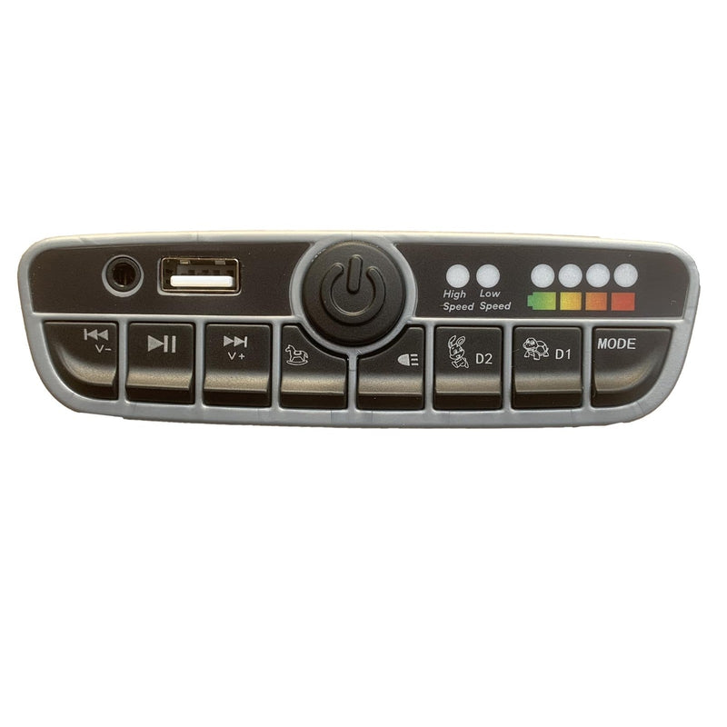 12V Children's Electric Ride-On Vehicle with Central Control and Music Playback