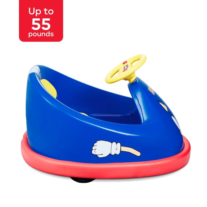 Rev up the Fun with Sonic's Electric Bumper Car: 2 Speeds and 360-Degree Turns for Kids!