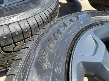 20" Dodge Ram 1500 OEM Laramie Black 2680 wheels rims tires 2024 2025 2026 NEW Texas Truck Tire