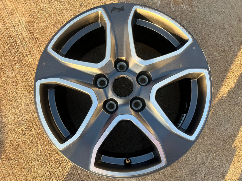 17" Jeep Wrangler Rubicon OEM wheel rim 9217 Gladiator spare 2021 2022 2023 2024 Texas Truck Tire
