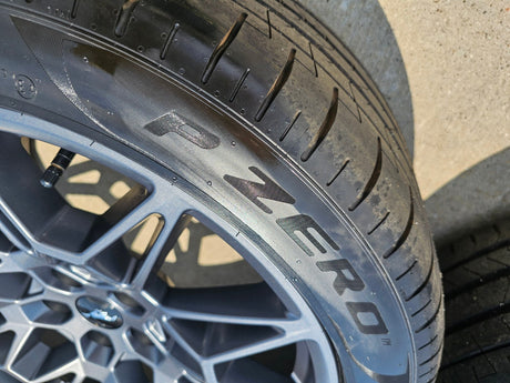 19" Ford Mustang GT Track Pack OEM 10600 10603 wheels rims 2025 2026 TPMS NEW Texas Truck Tire
