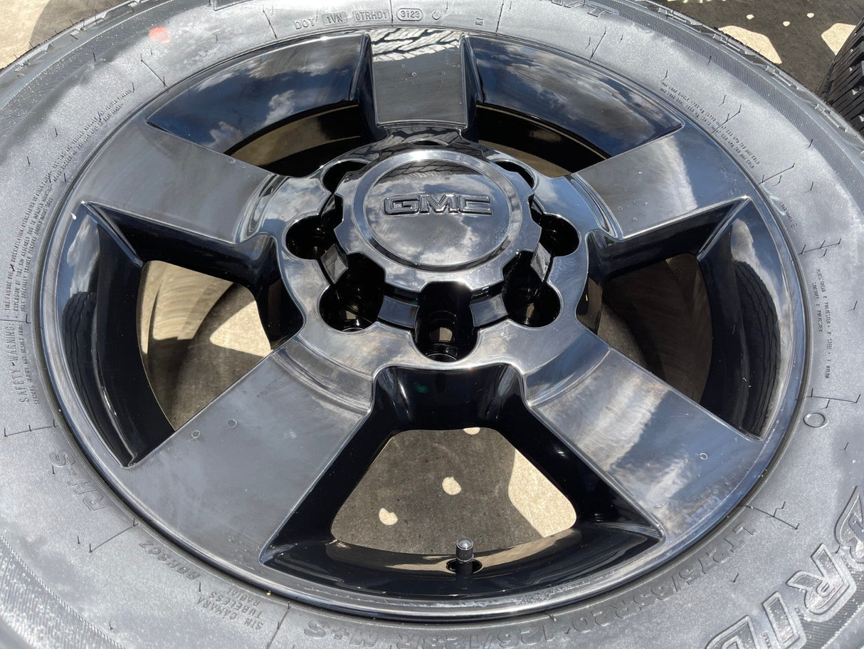 20" Chevy Silverado ZR2 GMC Sierra AT4X 2500 OEM 5771 5801 5826 wheels rims NEW Texas Truck Tire