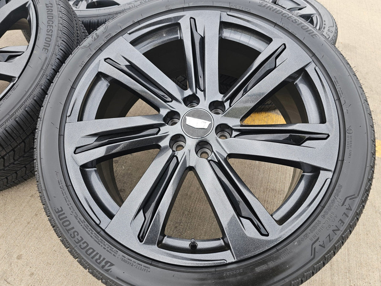 24" Cadillac Escalade V OEM wheels rims tires 2022 2023 2024 2025 2026 NEW Texas Truck Tire