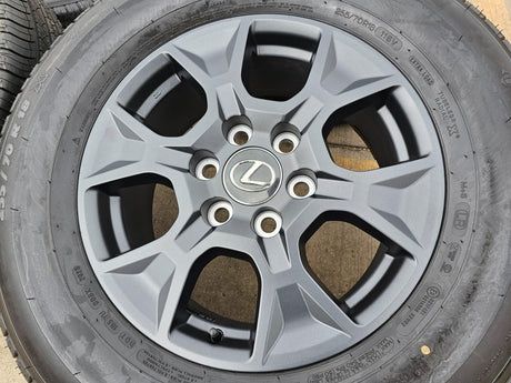 18" Lexus GX550 OEM 10544 wheels rims Land Cruiser Tundra Sequoia NEW MICHELIN Texas Truck Tire
