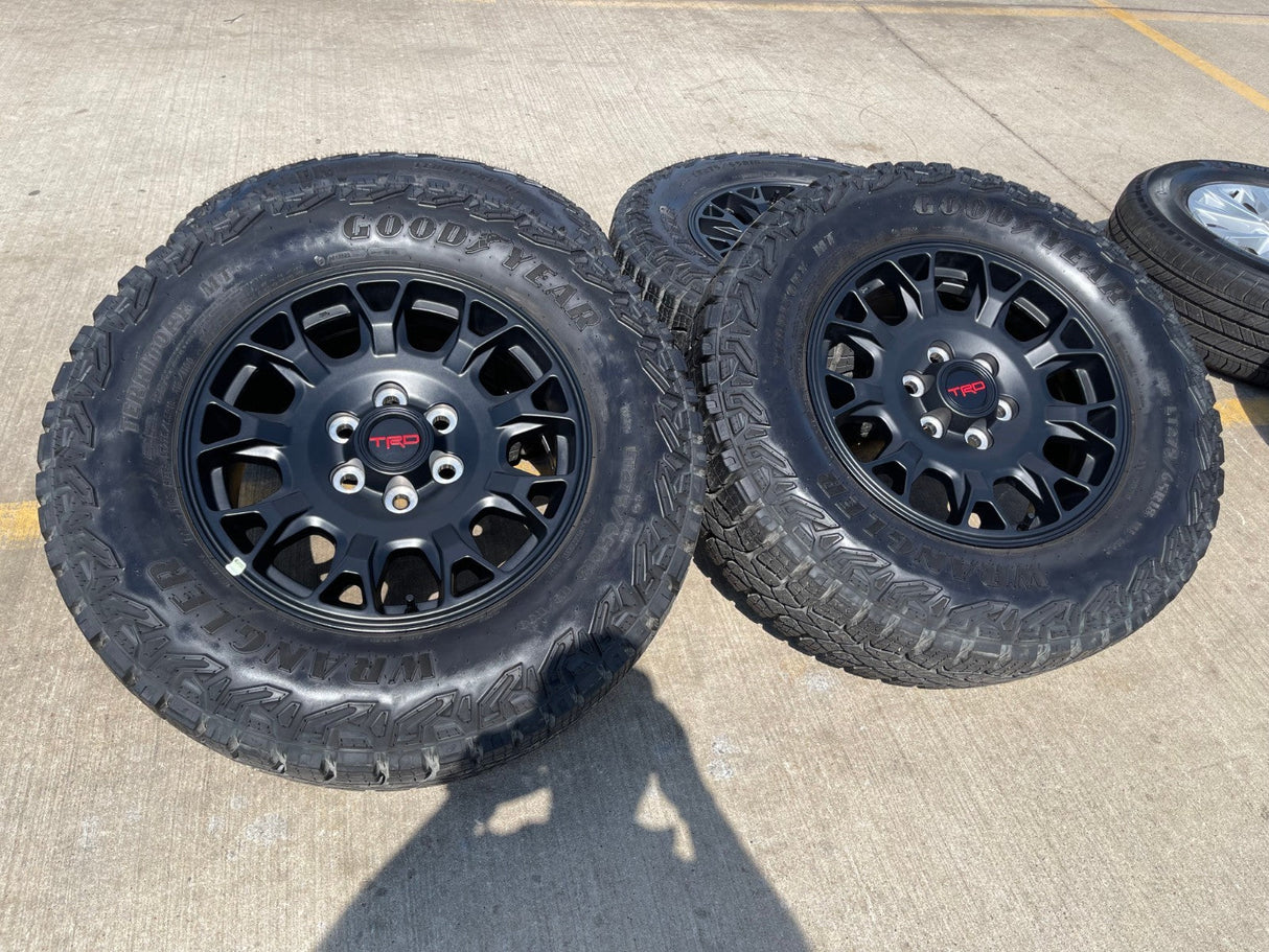 18" Toyota Tacoma 4Runner TRD Pro OEM 95973 wheels rims 2024 2025 2026 Texas Truck Tire