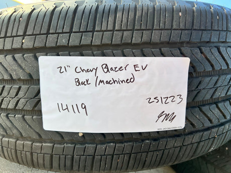 21" Chevy Blazer SS EV OEM 14119 wheels rims 2024 2025 2026 BRIDGESTONE NEW Texas Truck Tire