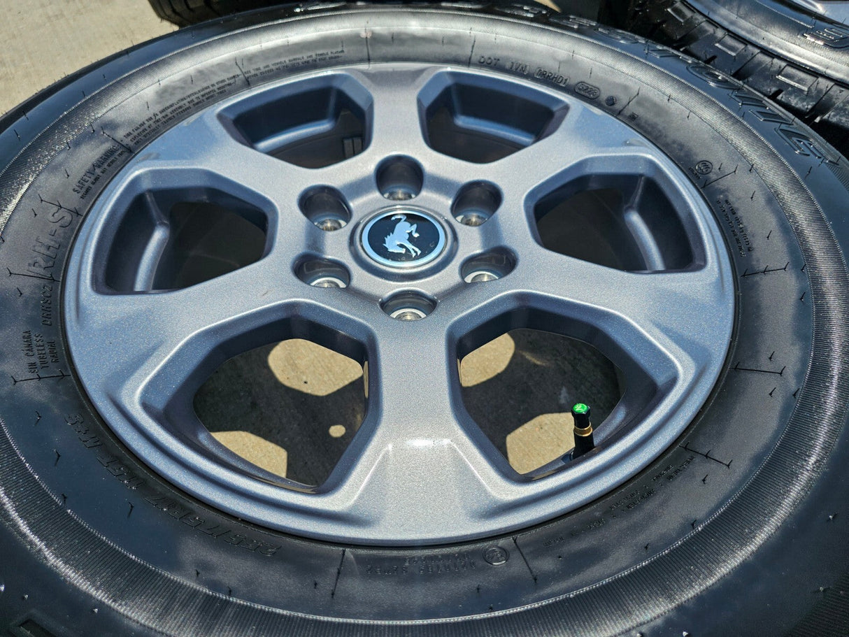 17" Ford Bronco Big Bend wheels rims 10384 OEM Ranger 2023 2024 2025 2026 NEW Texas Truck Tire