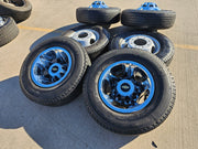 17" Chevy Silverado GMC Sierra 3500 Dually simulator rims wheels OEM 8094 tires Texas Truck Tire