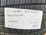 21" Mercedes GLE AMG OEM black wheels rims 85940 85941 tires 2024 2025 2026 Texas Truck Tire