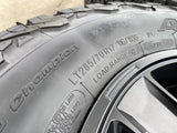17" Jeep Wrangler Rubicon OEM 9260 wheels rims Gladiator tires BFG KO2 A/T 33" Texas Truck Tire