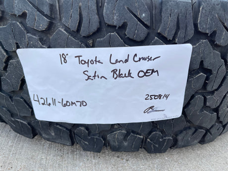 18" Toyota Land Cruiser OEM wheels rims 95952 Tundra Sequoia BFG KO2 A/T Texas Truck Tire