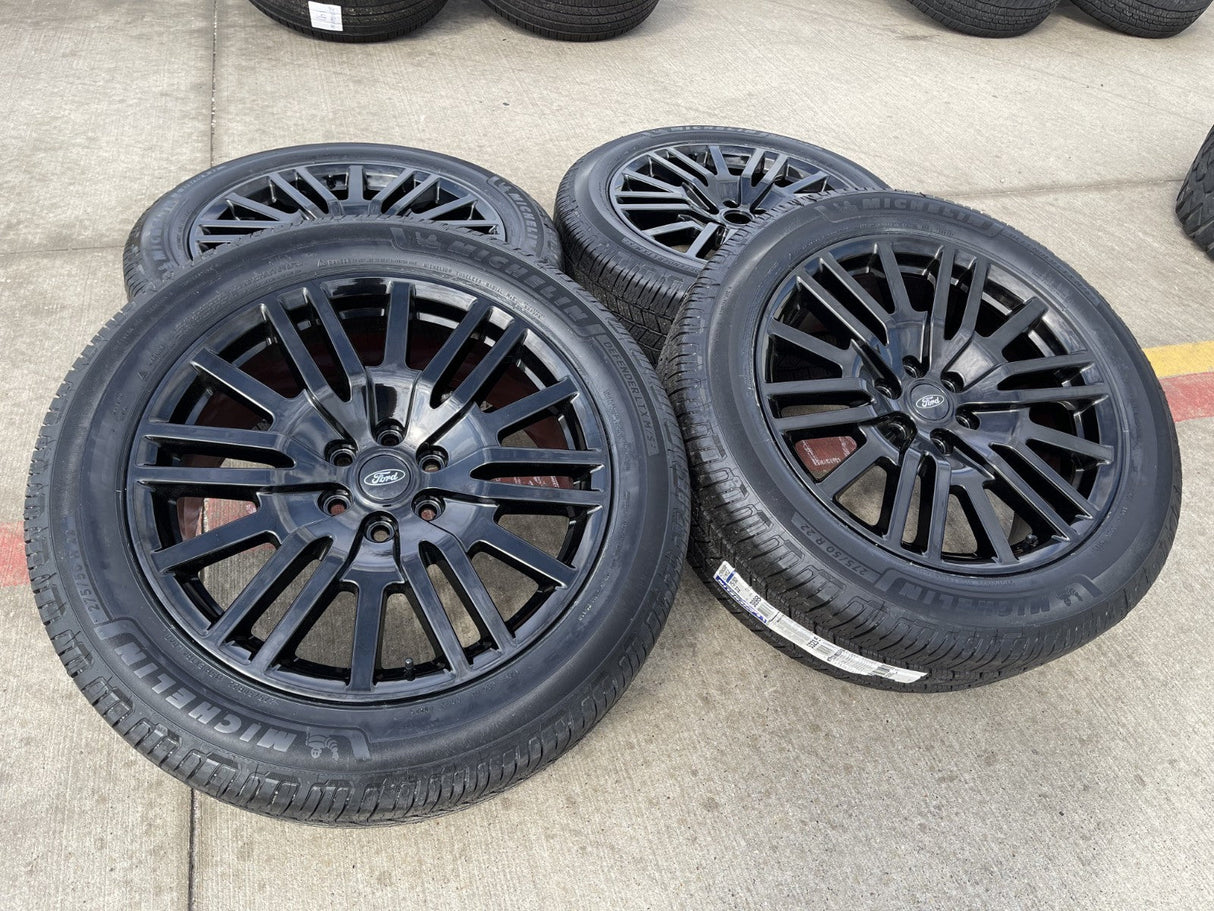 22" Ford F-150 LIMITED Plus OEM rims wheels 10444 Expedition tires MICHELIN NEW Texas Truck Tire