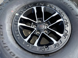 17" Jeep Wrangler 392 Gladiator Rubicon OEM 9329 BEADLOCK wheels rims NEW 35" Texas Truck Tire
