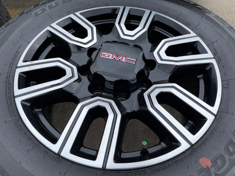 20" GMC Sierra AT4 2500 3500 OEM wheels rims 5950 Silverado 2023 2024 2025 2026 Texas Truck Tire
