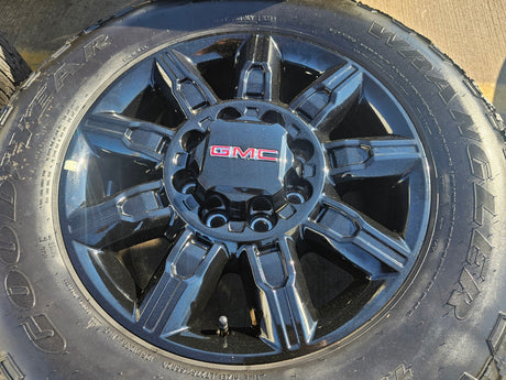 20" GMC Sierra DENALI 2500 3500 OEM 14137 5963 wheels rims Silverado 2026 NEW Texas Truck Tire