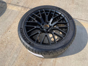 20" 20x10 Ford Mustang GT Track Pack OEM Replica 10038 wheel rim REAR Texas Truck Tire