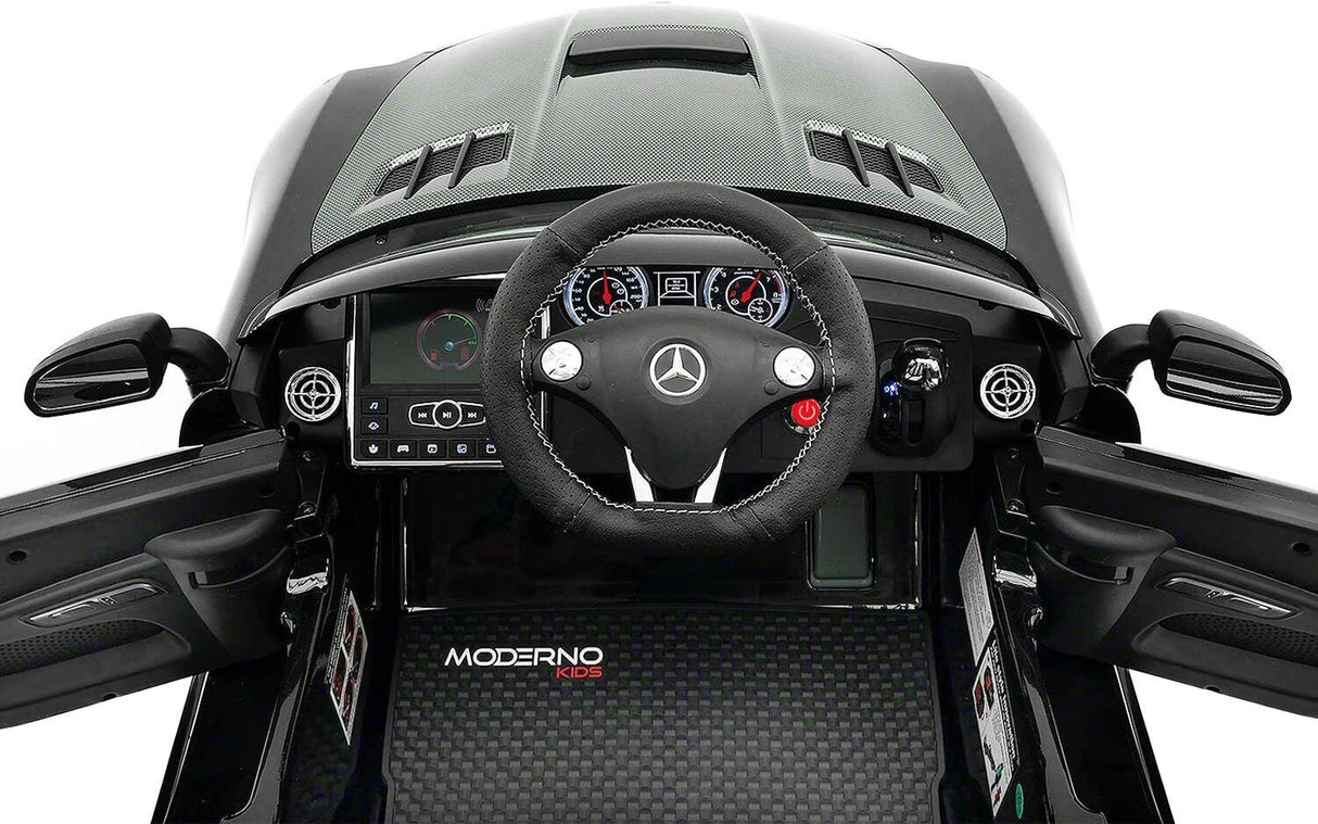 2023 Red Carbon SLS AMG Mercedes Benz Car for Children 12V Electric Ride-On Toy