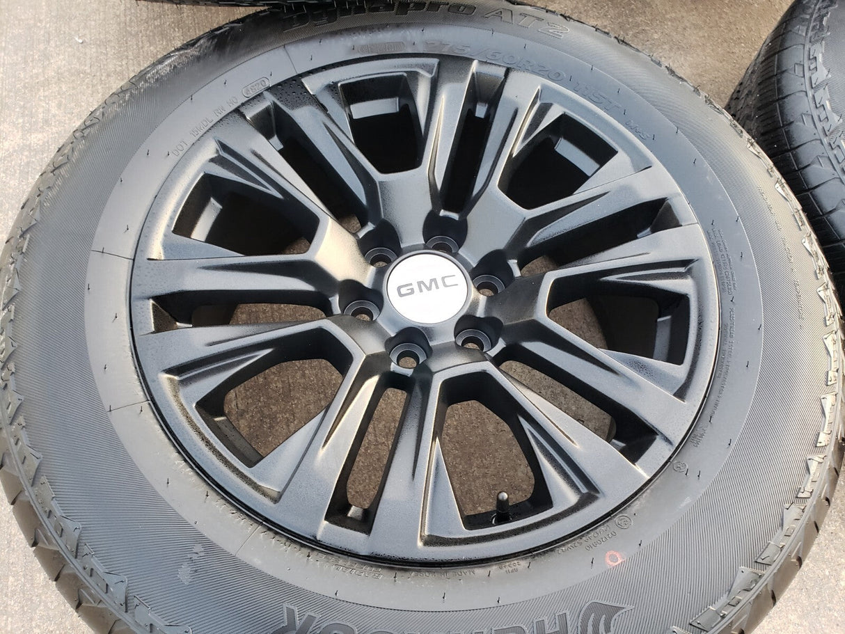 20" Chevy Silverado ZR2 GMC Sierra OEM 5917 wheels rims 2022 2023 2024 2025 NEW Texas Truck Tire