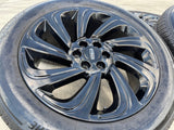 22" Lincoln Navigator BLACK LABEL OEM 10497 rims wheels tires Texas Truck Tire