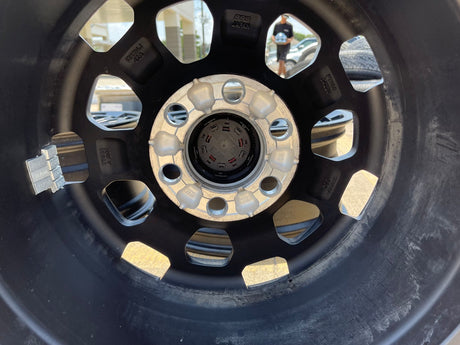 18" Toyota Tundra TRD BBS FORGED OEM black 95458 wheels rims Sequoia NEW Texas Truck Tire