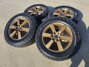 20" Ford F-150 Expedition OEM rims wheels BRONZE 10005 tires NEW Texas Truck Tire