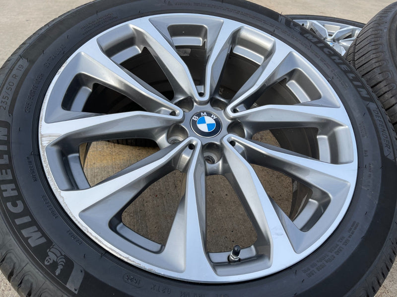 19" BMW X1 X2 X3 X4 OEM 86351 Series wheels rims tires MICHELIN DEFENDER 2 Texas Truck Tire