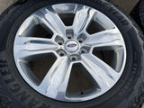 20" Ford F-150 Expedition OEM rims wheels polished 10004 tires GOODYEAR A/T Texas Truck Tire