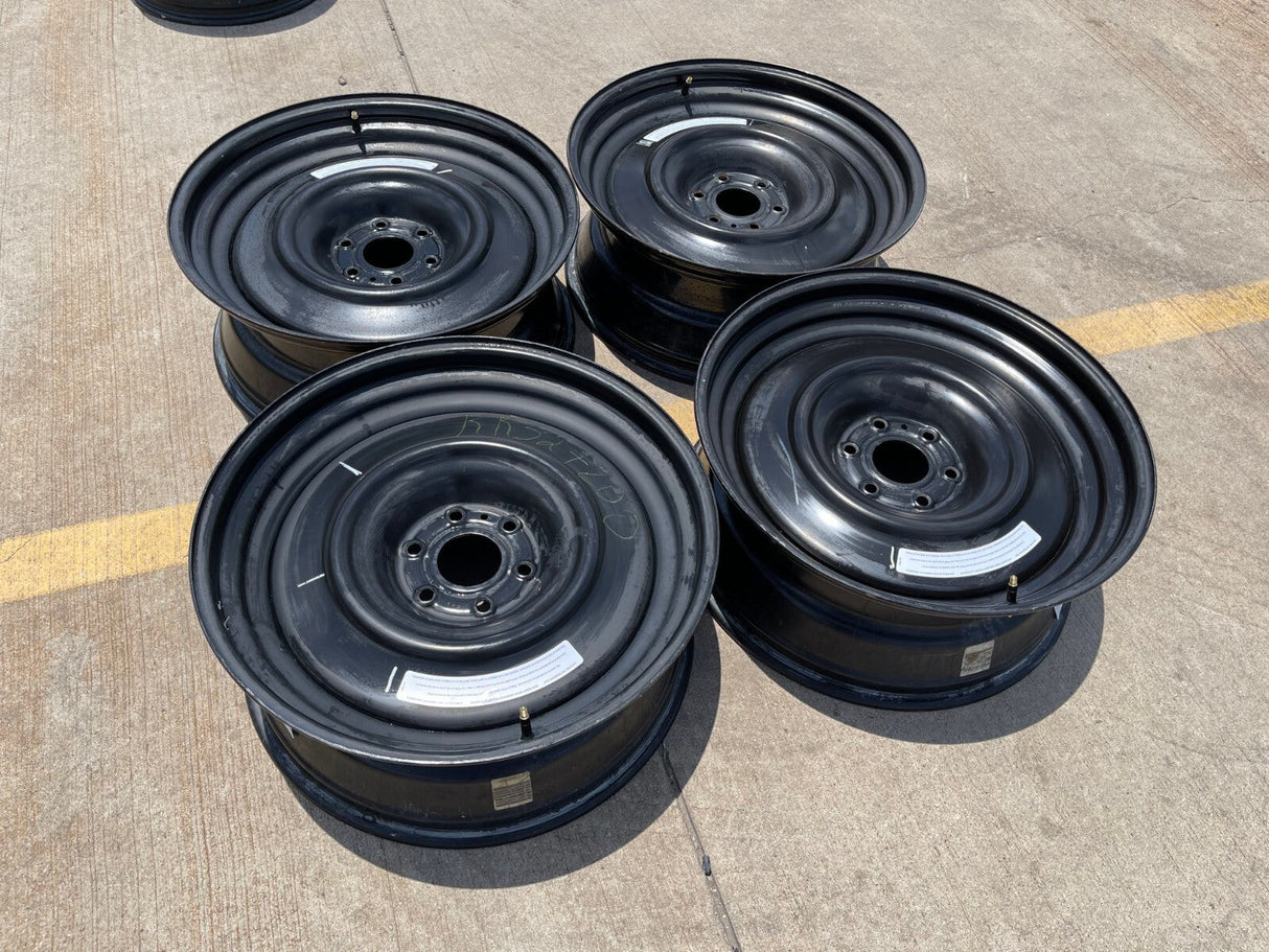 (1) 22" Chevy GMC Transport Steel OEM wheel rim Sierra Silverado Escalade NEW Texas Truck Tire