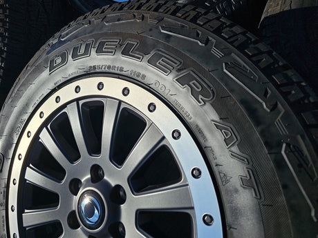 (5) 18" INEOS Grenadier OEM wheels rims tires beadlock 2023 2024 2025 2026 NEW Texas Truck Tire