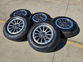 (5) 18" INEOS Grenadier OEM wheels rims tires beadlock 2023 2024 2025 2026 NEW Texas Truck Tire