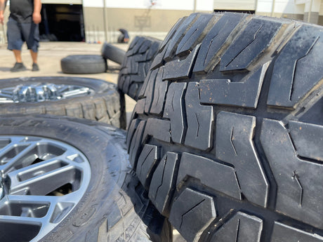 20" Ford F-250 F-350 OEM 10302 10483 LIMITED wheels rims 2024 2025 2026 TOYO 35" Texas Truck Tire