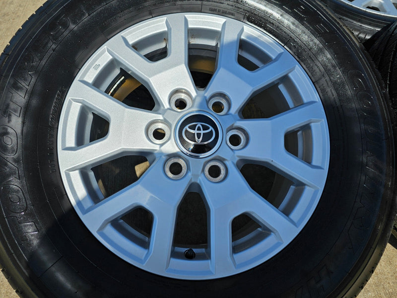17" Toyota Tacoma 4Runner TRD OEM 94254 10637 wheels rims 2024 2025 2026 Texas Truck Tire
