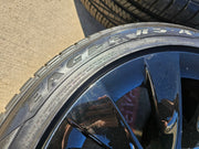20" Tesla Model Y OEM INDUCTION wheels rims 2022 2023 2024 2025 2026 GOODYEAR Texas Truck Tire