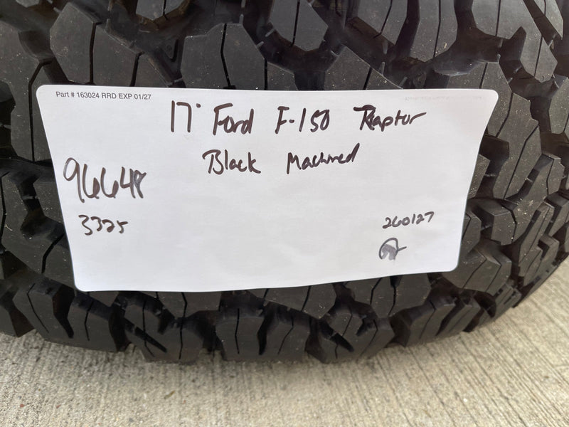 17" Ford F-150 Raptor OEM 96648 rims wheels tires BFG 37" NEW Texas Truck Tire
