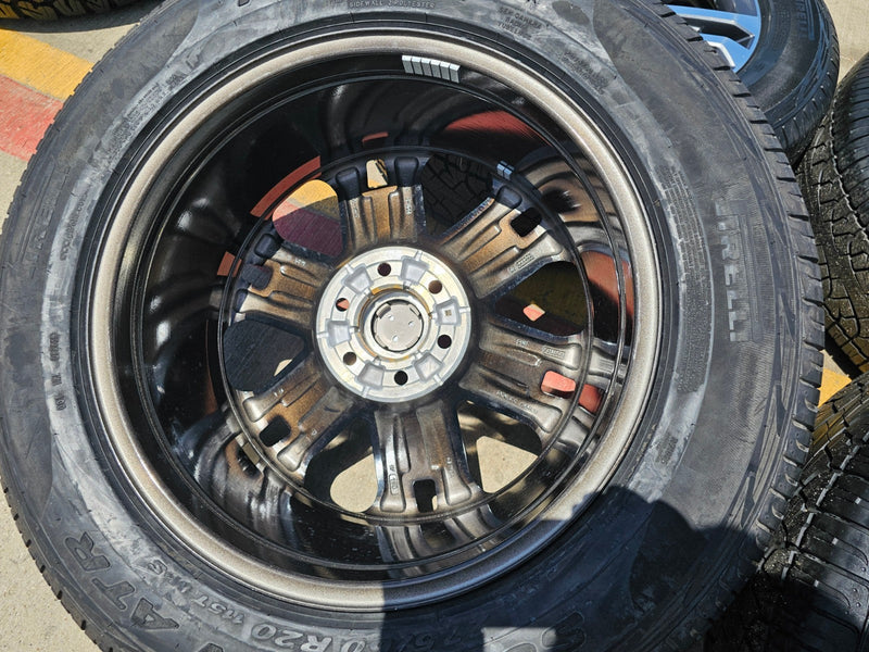 20" Ford F-150 OEM rims wheels 10345 95025 Expedition 2022 2023 2024 2025 Texas Truck Tire