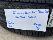 22" Lincoln Navigator OEM 10666 rims wheels BLACK LABEL 2025 2026 KUHMO NEW Texas Truck Tire