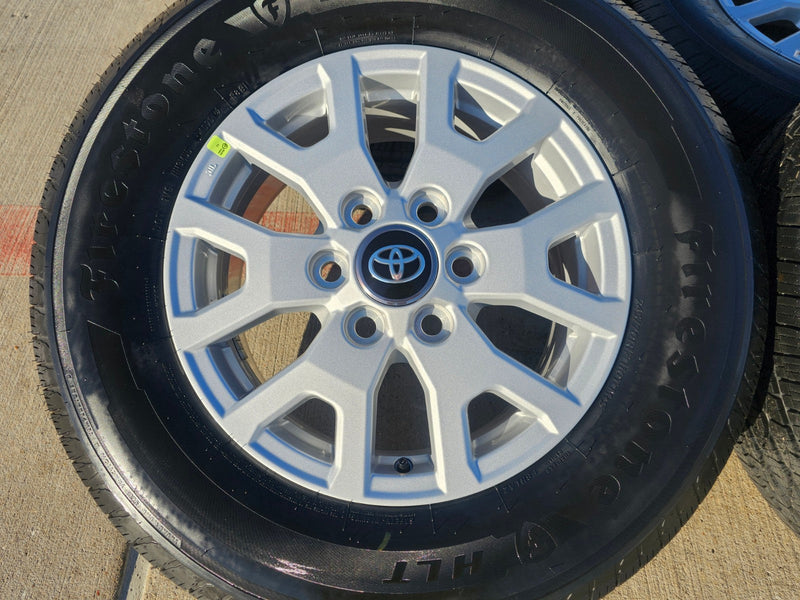 17" Toyota Tacoma 4Runner TRD OEM 94254 10637 wheels rims 2026 FIRESTONE NEW Texas Truck Tire