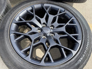 21" Jeep Grand Cherokee L OEM wheels rims 9291 Durango tires CONTINENTAL Texas Truck Tire