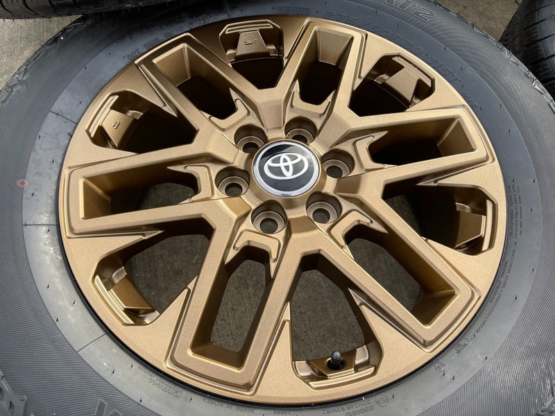 20" Toyota Tundra TRD OEM wheels rims BRONZE TSS 95295 Sequoia NEW Texas Truck Tire
