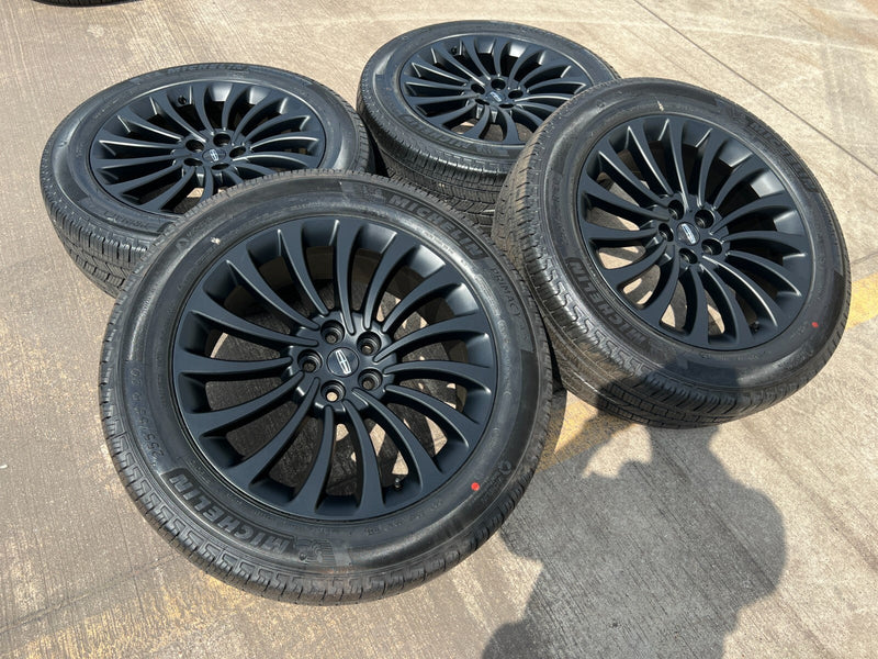20" Lincoln Aviator Black Label OEM rims wheels 10189 Explorer 2024 2025 NEW Texas Truck Tire